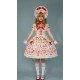 Antique Doll Strawberry Cake Bouquet Blouse JSK and OP(Reservation/3 Colours/Full Payment Without Shipping)